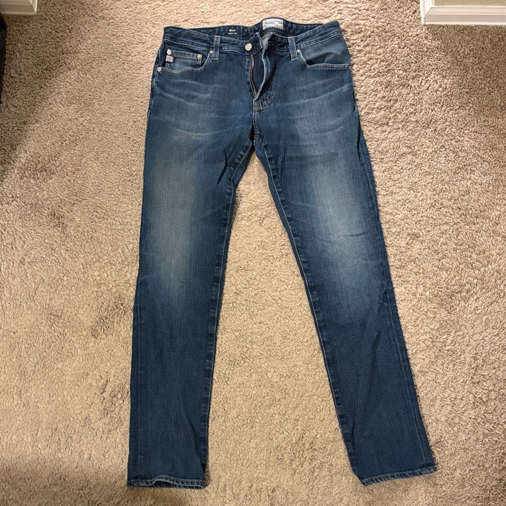 Ag Men's Blue Jeans, 31 X 33